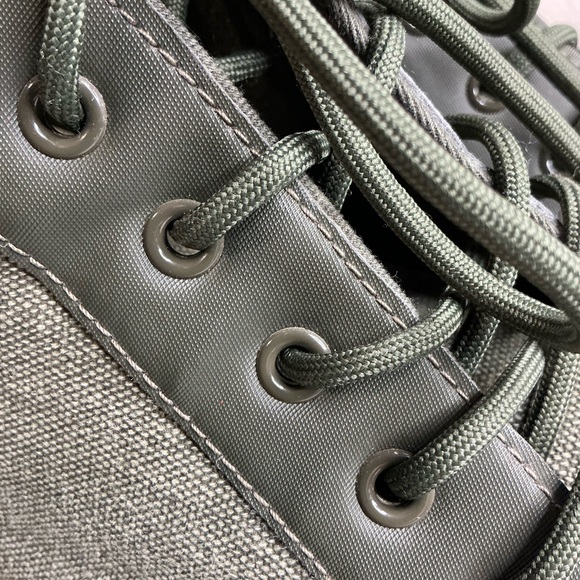 Dr Doc Martens Mens Sz 11 Bonny Green Canvas Lace Up Chukka Combat Boots EUC - Picture 10 of 10